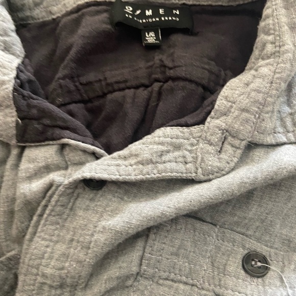 21 Men grey long sleeve shirt large - Picture 4 of 6